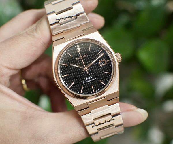 Seiko Mod PRX 40mm Rose Gold